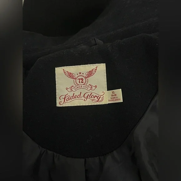 Black Peacoat - Picture 4 of 6